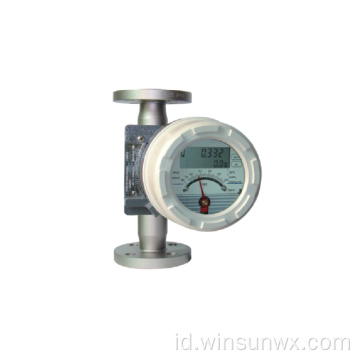 Rotameter logam tabung flowmeter float
